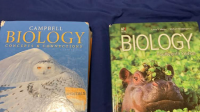 BIO TEXTBOOKS FOR SALE